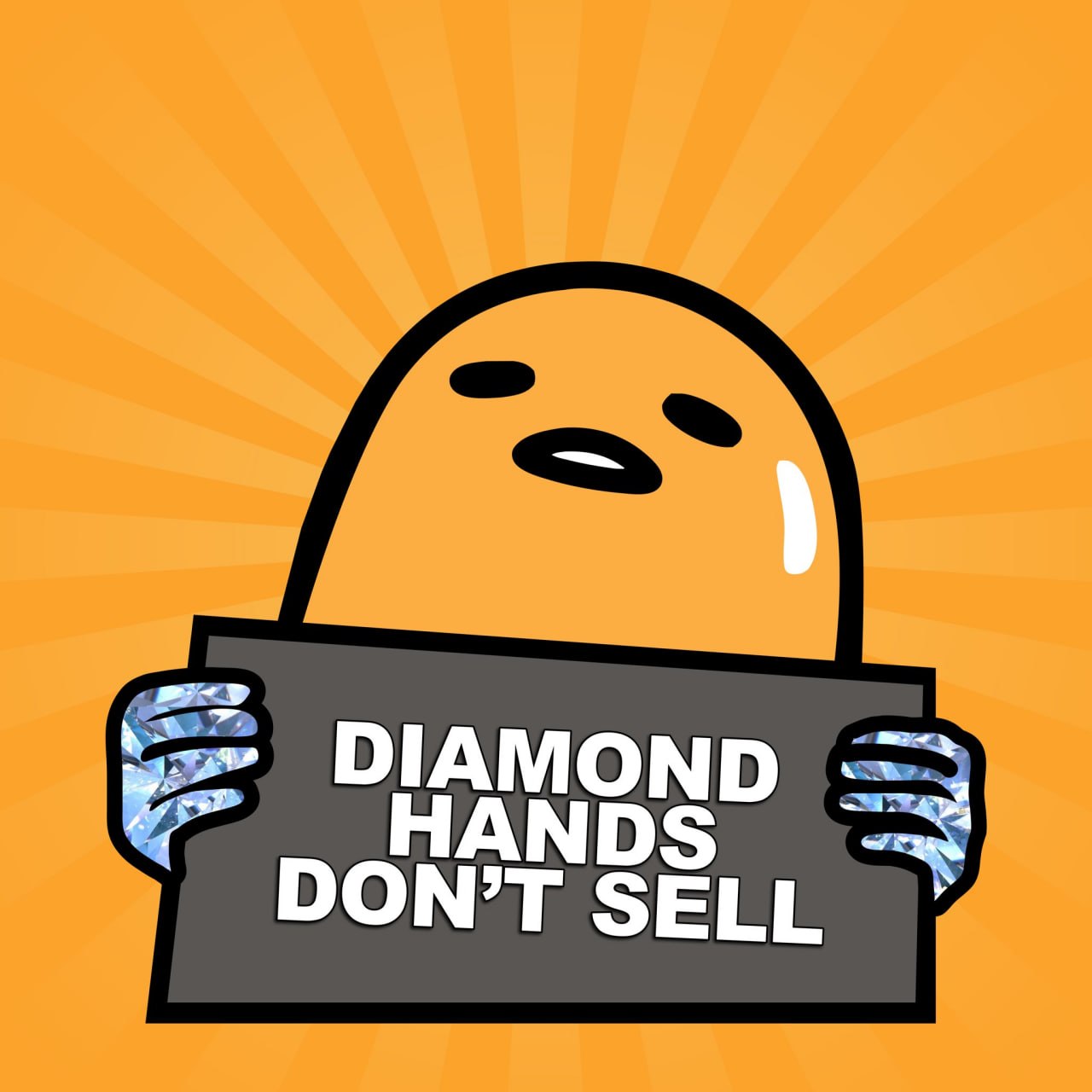 Gudetama meme art
