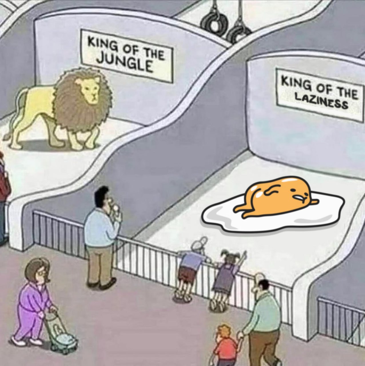 Gudetama meme art